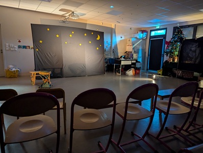 Spectacle sur le thème du voyage pour toute l'école primaire
